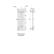 Полотенцесушитель электрический Point Фрея П2 18x80 белый , изображение 5