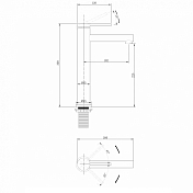 Смеситель Abber Emotion AF8811NG для раковины, никель , изображение 3