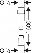Душевой шланг Hansgrohe Isiflex 28248000 , изображение 2