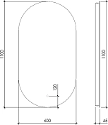 Зеркало Armadi Art Vallessi 60 золото , изображение 5