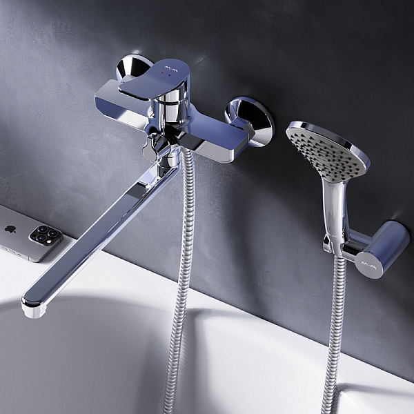 Смеситель AM.PM X-Joy F85A95000 для ванны с душем , изображение 5