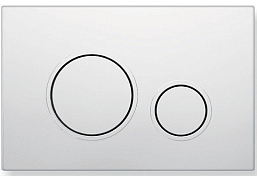 Кнопка смыва Koller Pool Twin белый , изображение 1