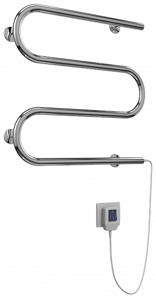 Полотенцесушитель электрический Terminus Электро М-образный 40x50 , изображение 2