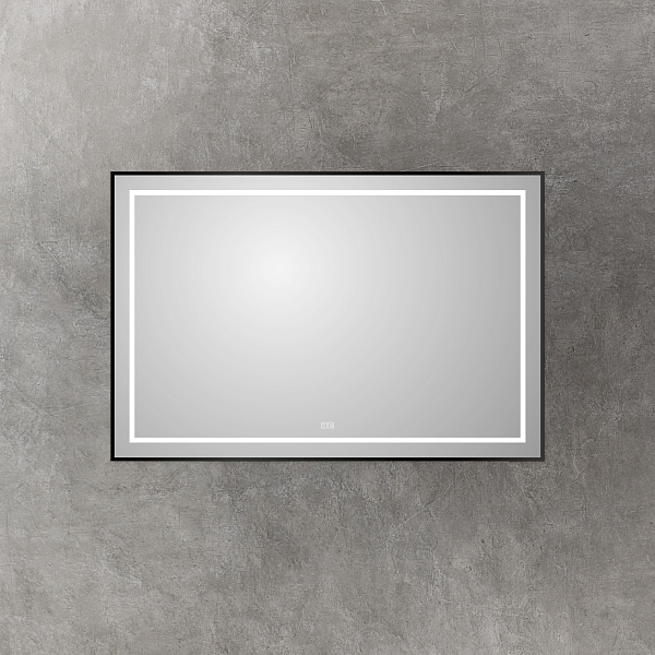Зеркало BelBagno Kraft SPC-KRAFT-1200-800-LED-TCH-WARM-NERO , изображение 3