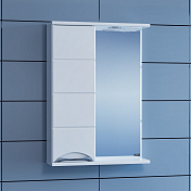 Зеркало-шкаф СаНта Родос 50 L с подсветкой , изображение 1
