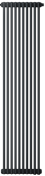 Радиатор Zehnder Charleston 2180 - 14 секц. черный, с боковым подключением , изображение 1