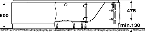 Фото Ножки для ванны Ideal Standard B156467