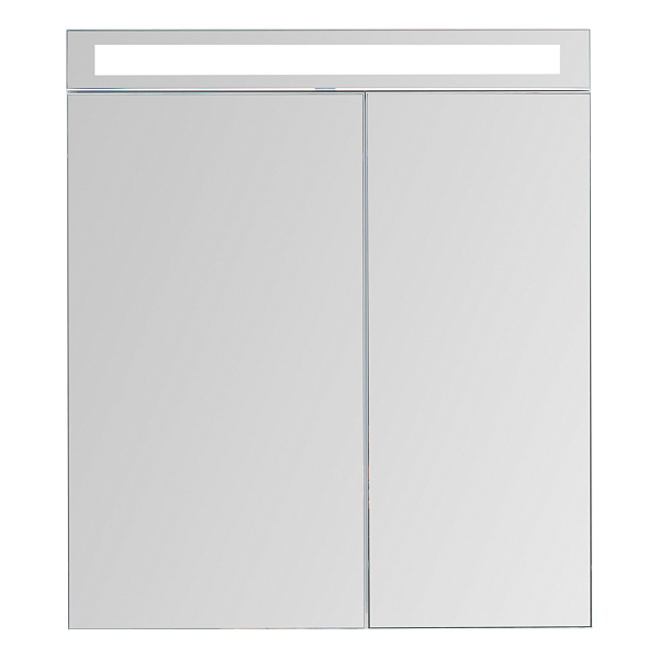 Зеркало-шкаф Dreja Max 70 белый, с подсветкой , изображение 2