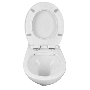 Унитаз подвесной Loranto Fredo CS-WH8005 безободковый , изображение 5