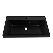 Мебельная раковина BelBagno BB700/450-LV-ART-AST-NERO 70 см , изображение 3
