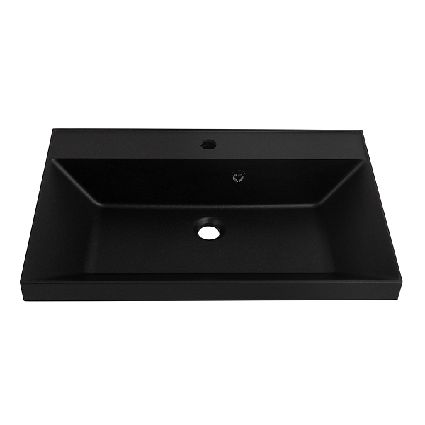 Мебельная раковина BelBagno BB700/450-LV-ART-AST-NERO 70 см , изображение 3