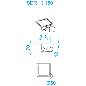 Душевой трап RGW Shower Drain SDR-13 47211315-01 , изображение 3