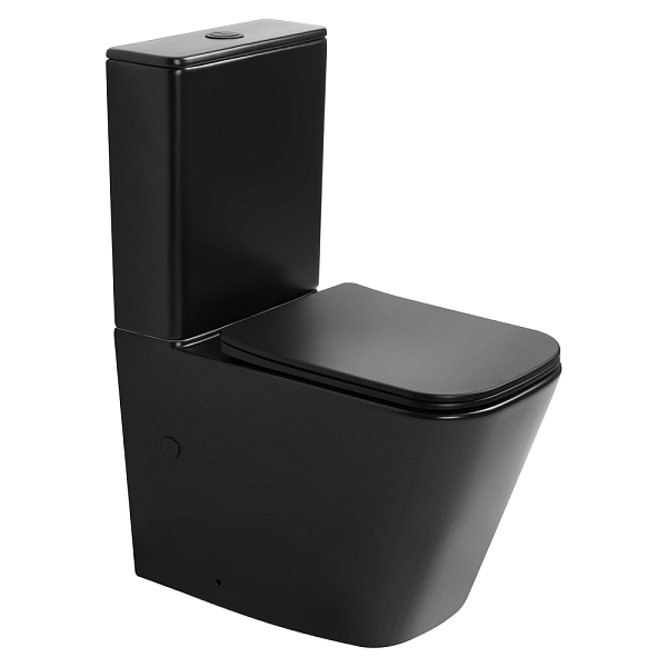 Унитаз-компакт Abber Rechteck AC1210TMB , изображение 1
