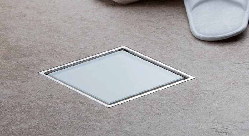 Душевой трап Pestan Confluo Standard Dry 1 White Glass 10x10, изображение 2