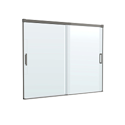 Фото Шторка на ванну Cezares Tandem-Soft-VF-2-180/145-C-GM-IV