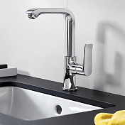 Смеситель Hansgrohe Metris 31087000 для раковины , изображение 6