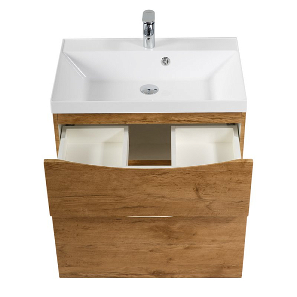 Тумба под раковину BelBagno Marino-H60 70 подвесная, Rovere Nature , изображение 9