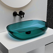 Раковина Abber Kristall AT2805Aquamarin 60 см , изображение 1