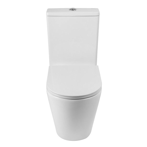 Унитаз-компакт BelBagno Sfera-R BB2141CPR/BB902SC безободковый , изображение 5