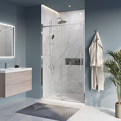 Фото Душевая дверь в нишу BelBagno Marino BF-1-120-C-Cr