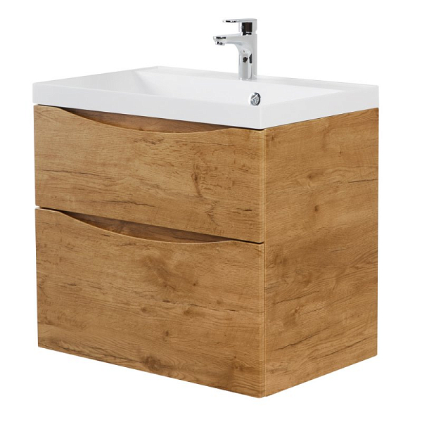 Тумба под раковину BelBagno Marino-H60 70 подвесная, Rovere Nature , изображение 5