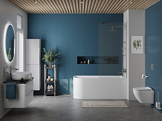 Акриловая ванна BelBagno BB712-1700-730-R 170x75 , изображение 4