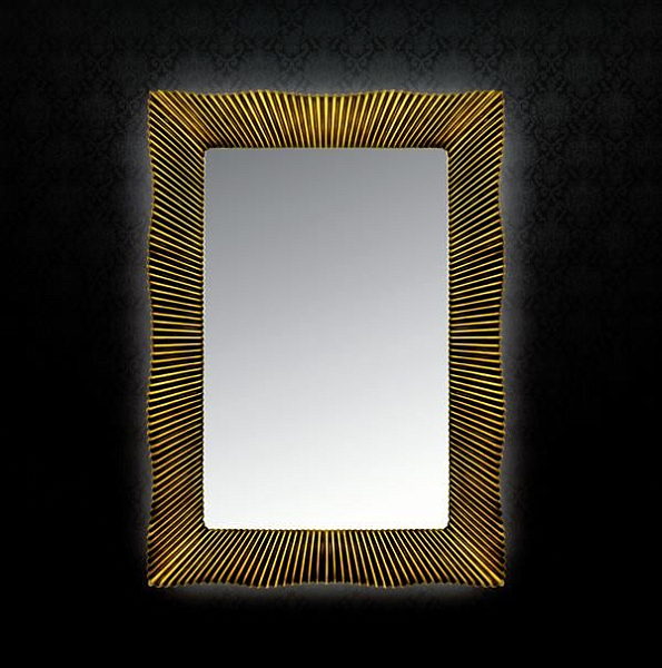 Зеркало Armadi Art NeoArt Soho 80 антик патина с подсветкой , изображение 3