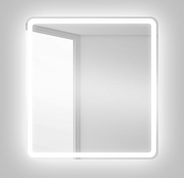Зеркало BelBagno SPC-MAR-500-600-LED-BTN , изображение 1
