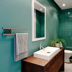 Фото Полотенцесушитель электрический Terminus Smart Dry 50х85 хром