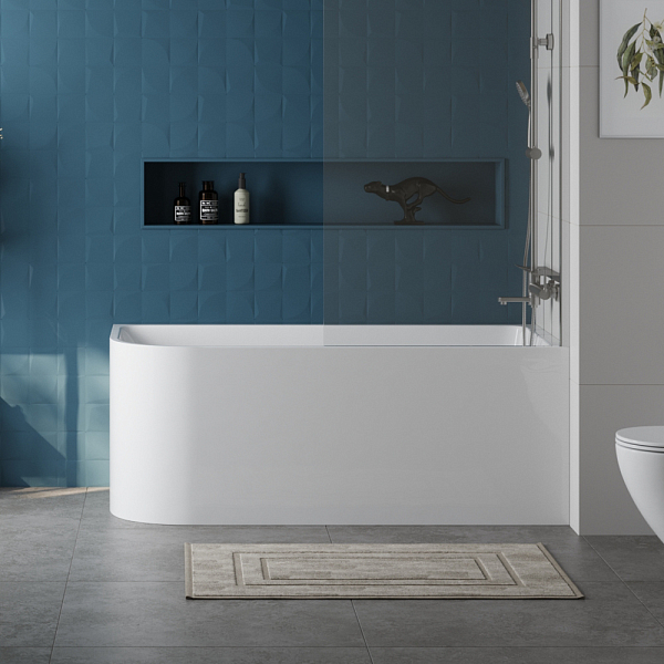 Акриловая ванна BelBagno BB712-1700-730-R 170x75 , изображение 5