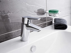 Смеситель Vitra Solid S A42440EXP для раковины , изображение 2