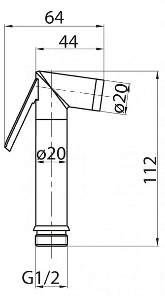 Гигиенический душ Cezares CZR-ID1-01 , изображение 2