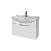 Изображение Тумба под раковину Dreja Laguna 75 белый глянец Тумба под раковину Dreja Laguna 75 белый глянец , изображение 1