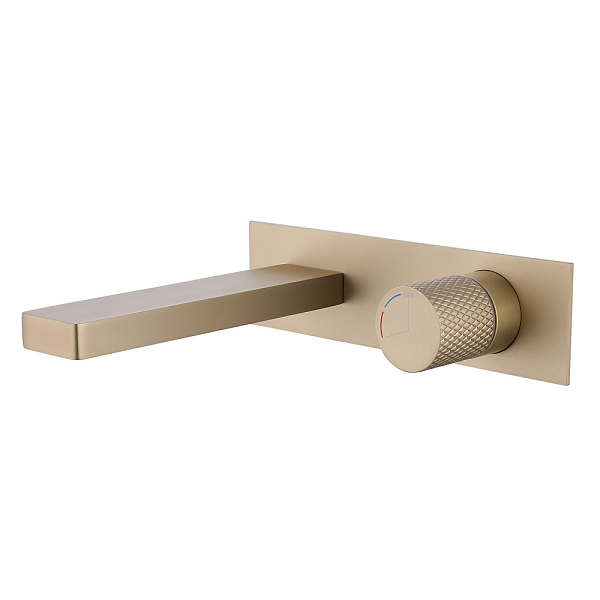 Смеситель Abber Rund AF8712G для раковины, золото матовое , изображение 1