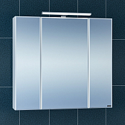 Зеркало-шкаф СаНта Стандарт 80 с подсветкой , изображение 1