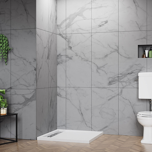 Поддон для душа BelBagno Due TRAY-BB-DUE-A-100-4-W0 100x100 , изображение 4