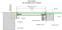 Ревизионный люк Lyuker ПП 60x50, настенный , изображение 7