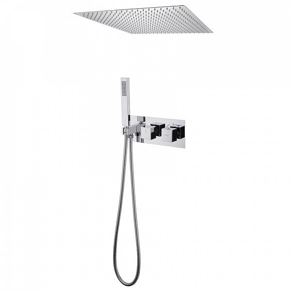 Душевой комплект Abber Daheim AF8255 хром , изображение 1