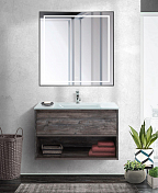 Зеркало BelBagno Kraft SPC-KRAFT-800-800-LED-TCH-WARM-NERO , изображение 8