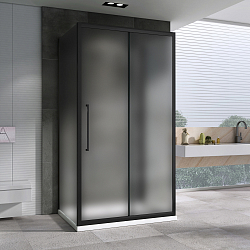 Фото Душевой уголок Abber Schwarzer Diamant AG30170BMH-S90BM-S90BM 170x90