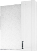 Зеркало-шкаф Sanflor Глория 65 R белый матовый