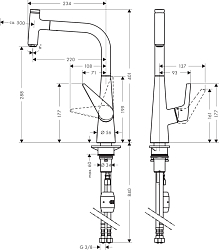 Фото Смеситель Hansgrohe Talis Select S 72821000 для кухонной мойки