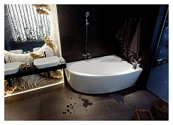Акриловая ванна Azario Laura 170х110 R , изображение 3