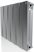 Радиатор Royal Thermo PianoForte 500 Silver Satin - 10 секц. , изображение 1