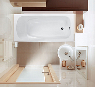 Акриловая ванна Vagnerplast Aronia 150х70 , изображение 2