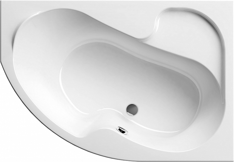 Акриловая ванна Ravak Rosa 140x105 R , изображение 1