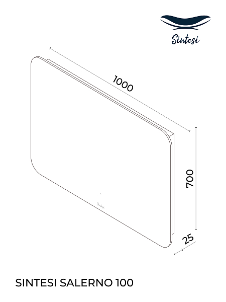 Зеркало Sintesi Salerno 100 , изображение 15