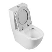 Унитаз-компакт BelBagno Sfera-R BB2141CPR/BB902SC безободковый , изображение 3