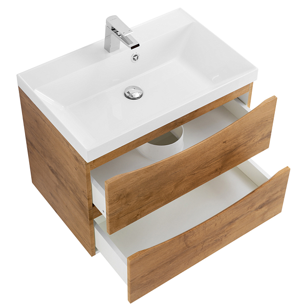Тумба под раковину BelBagno Marino 60 подвесная, Rovere Nature , изображение 5