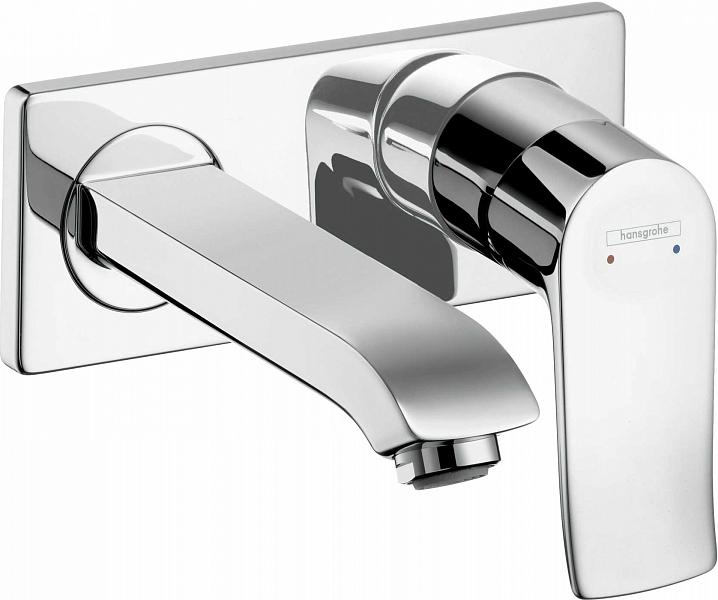 Смеситель Hansgrohe Metris 31086000 для раковины , изображение 1